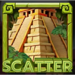 maya ways pyramid scatter symbol icon