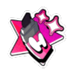 minted mike pink scatter symbol icon