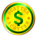 money 5 booster scatter 2 symbol icon