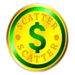 money 5 scatter 2 symbol icon