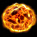 reflex gaming 8 balls of fire fireball link bonus symbol icon