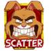 rowdy rabbits collect and win scatter 3 symbol icon
