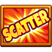 stickman cash scatter symbol icon