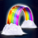 storm gaming technology lucky money rainbow scatter symbol icon