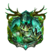 the green knight camelot gold scatter symbol icon