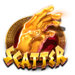 the hand of midas scatter symbol icon