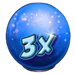 the shining globe scatter 3 symbol icon
