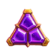 tomb of gold reimagined purple scatter symbol icon