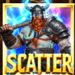 vikings thunder scatter symbol icon
