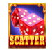 wolf gold dice scatter symbol icon
