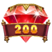 wrappin gold scatter red symbol icon