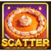 yummy thanksgiving scatter pie symbol icon