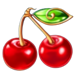 100 art of gold cherry symbol icon