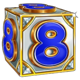 100 art of gold dice edition 8 symbol icon