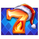 100 sevens santa santa hat seven symbol icon