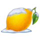 100 sevens santa snow lemon symbol icon