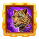 101 crystal skulls cheetah symbol icon
