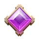 101 crystal skulls purple symbol icon