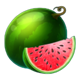 10 boost clover watermelon symbol icon