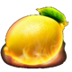 10 fire fruits lemon symbol icon