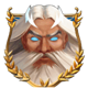 1win zeus the thunderer deluxe god symbol icon
