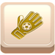 2026 golden goal rush glove symbol icon