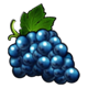 20 burning hot buy bonus grapes symbol icon