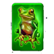24k gold tiger frog symbol icon