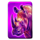 24k gold tiger rhino symbol icon