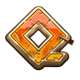 300 shields q symbol icon