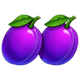 3 chests bonus combo purple plums symbol icon