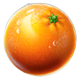 3 frozen crowns fresh orange symbol icon