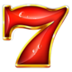3 frozen crowns red seven symbol icon