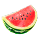 3 frozen crowns watermelon slice symbol icon