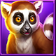 3 gates of pyramid lemur symbol icon