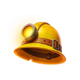 3 gold seeker helmet symbol icon