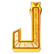 3 pharaohs j symbol icon