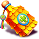 3 pinatas tequila bottle symbol icon