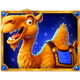 3 pots of wishes camel symbol icon