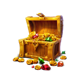 3 pots of wishes chest symbol icon