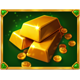 3 pots of wishes gold symbol icon