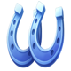 3x5 patrick hold the spin horseshoe symbol icon
