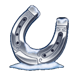 40 sevens santa horseshoe symbol icon
