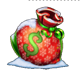 40 sevens santa money symbol icon
