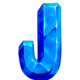 4 wild riches j symbol icon