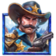 4tp guns n gold gunman1 symbol icon