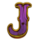 4tp guns n gold j symbol icon