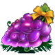 5 christmas fruits grapes symbol icon