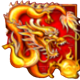 5 treasures jackpot festival dragon symbol icon
