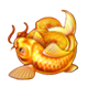 5 treasures jackpot festival fishes symbol icon
